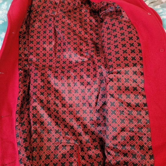 Red Wool Jacket - Picture 5 of 5